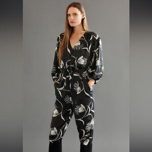 Joie Shaila Floral Balloon Sleeve Jumpsuit